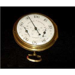 Step Counter made of gilt brasse