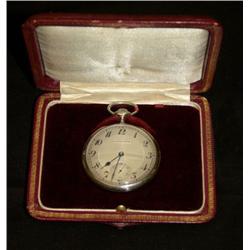 Nice Pocket Watch in 18 ct white gold