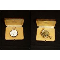 Pocket Watch «Tourbillon» in gold