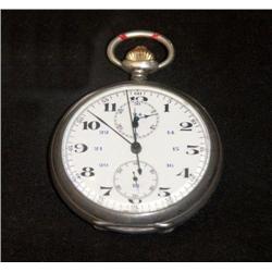 Pocket Chronograph in silver 900