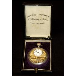 Pocket Watch in silver 800