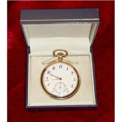 Nice Pocket Watch in 14 carat gold