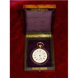 Beautiful Pocket Watch, 18 ct red gold