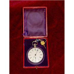 Swiss Pocket Watch in silver