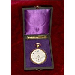 Very nice Pocket Watch, 18 carat gold