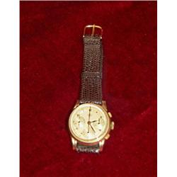 Wristwatch Chronograph in red gold
