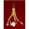Image 1 : Pocket Watch with chatelaine in gold