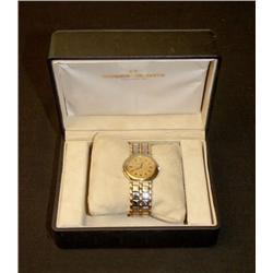 Two-coloured Wristwatch, gold & steel