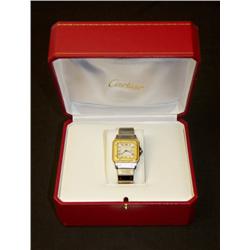 Wristwatch in steel and 18 ct gold