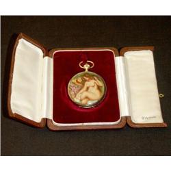 Pocket Watch «Savonette» in gold