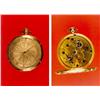 Image 1 : Pocket Watch in gold with enamel