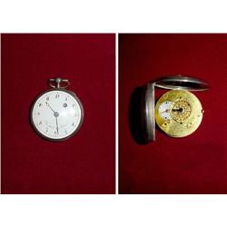 Pocket Watch in silver BERTHOUD