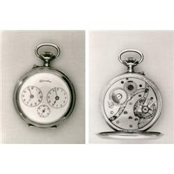 Pocket Watch in silver «DYAVAHERT»