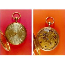 Pocket Watch in gold, Neuchâtel