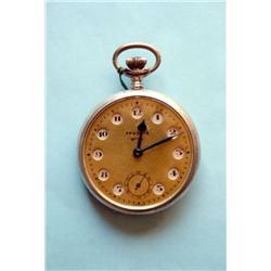 Pocket Watch in silver, signed FAVORIS