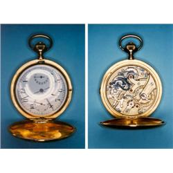 Pocket Watch «Savonette» in 18 ct gold