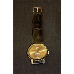 Digital Wristwatch in gilt metal