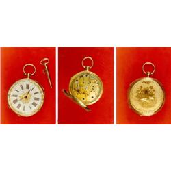 Very nice small Pocket Watch in gold