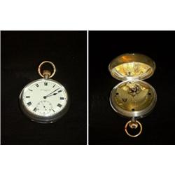 Pocket Watch «Carrousel» in silver