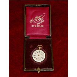 Very nice Pendant Pocket Watch, gold