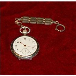Pocket Watch in silver 800