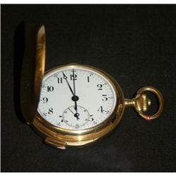 Pocket Watch «Savonette», 18 ct gold