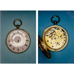 Pocket Watch in gold, repetitions