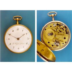 Very nice Pocket Watch, 18 carat gold