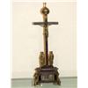 Image 1 : Very rare Crucifix Clock, mahogany