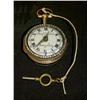 Image 1 : Pocket Watch in double case, gold
