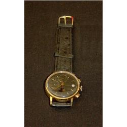 Wristwatch Chronograph, 18 carat gold