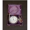 Image 1 : Pocket Watch «Savonette» in silver