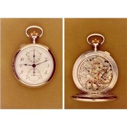 Pocket Watch Chronograph, fly-back hand