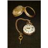 Image 1 : Pocket Watch in double case with chain