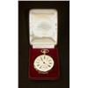 Image 1 : Pocket Watch Chronometer, 18 carat gold