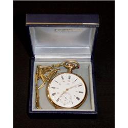 Large and nice Pocket Watch, 18 ct gold