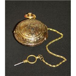 Very nice Pocket Watch, 18 carat gold