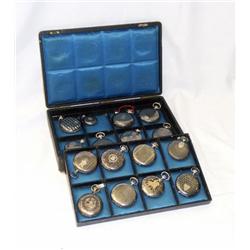 Casket with Collection of Watches