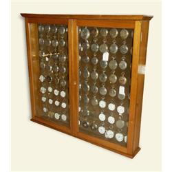 Waltnut Showcase, Collection of Watches