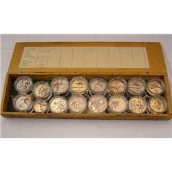 Lot with 16 Movements of Pocket Watches