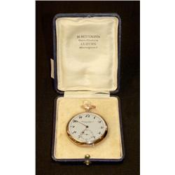 Nice Pocket Watch, 14 ct gold, IWC
