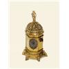 Image 1 : Small Table Clock, gilt bronze