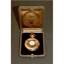 Nice Pocket Watch, 18 ct red gold
