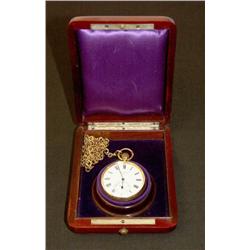 Very nice Pocket Watch, 18 carat gold