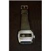 Image 1 : Digital Wristwatch, chromed metal