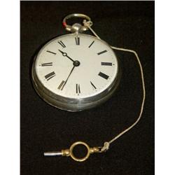 Nice English Pocket Watch, silver