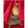 Image 1 : Clock with a Lion, bronze, 2 colours