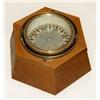 Image 1 : Large Compass, walnut, circle brass
