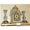 Image 1 : Very beautiful Clock made of porcelain
