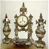 Image 1 : Nice small Chimney Clock, marble